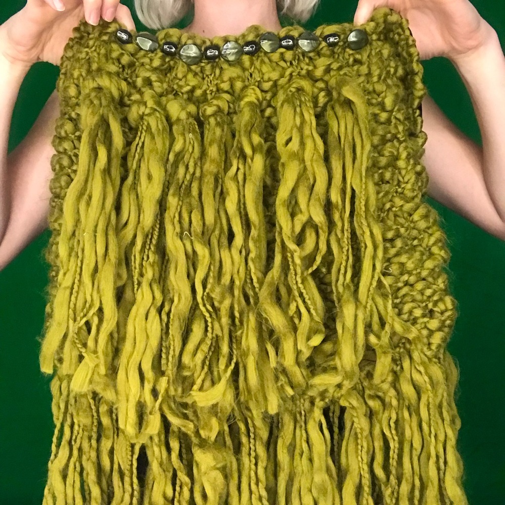 Macrame Knit Purse - Picture 3 of 3